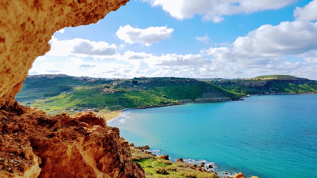 Gozon rantoja - Ramla Bay - Ix-Xtajta - Tal Mixta cave