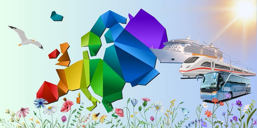 Lomalle lentämättä banner