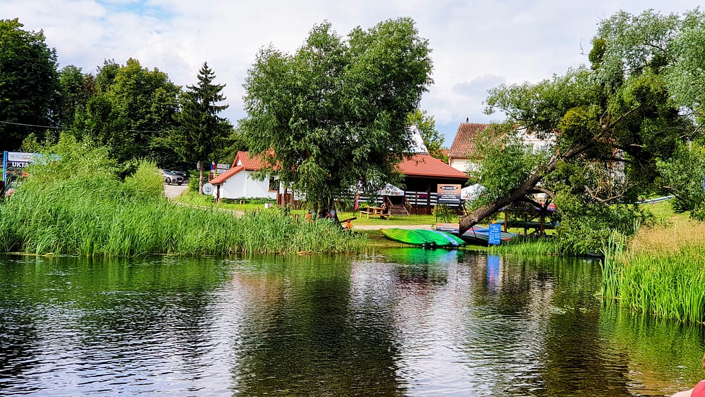 Puolan Masuria tai Mazury - Uktan kajakit