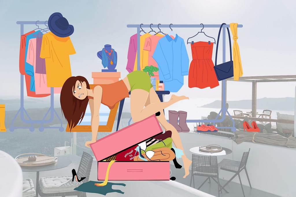 Mitä matkatavarat kertovat meistä - nothing to wear