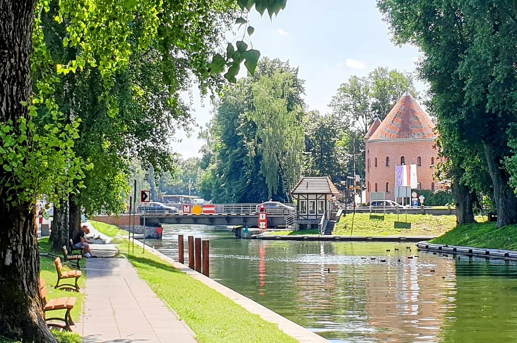 Puolan Masuria eli Mazury - Most Obrotowy - Gizycko